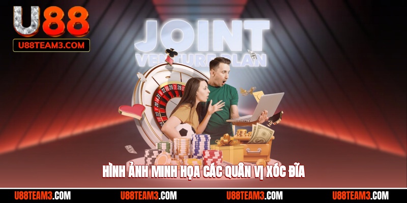 Hình ảnh minh họa các quân vị xóc đĩa